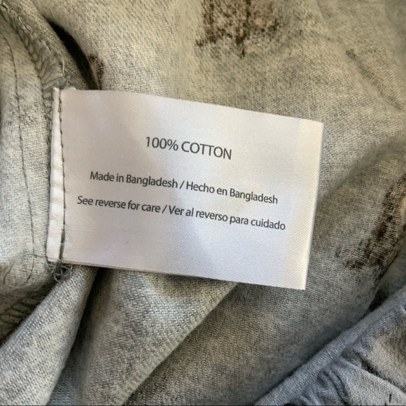 WOOLRICH Flannel Men’s Pants. Gray With Brown Dogs. Size XL. - Picture 4 of 5